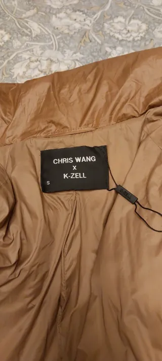 Anorak marrón acolchado