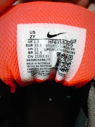 Zapatillas Nike Air Max niño Talla 33.5 (7-9 años)