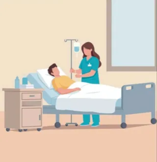 AUXILIAR ENFERMERIA - CUIDADOS NOCTURNOS.