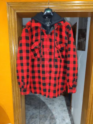 Chaqueta cuadros leñador Rauh Bautz XXL