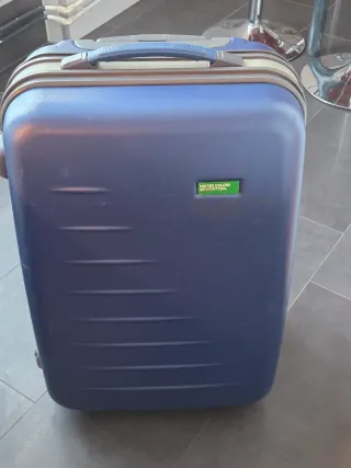 Maleta Grande United Colors of Benetton Azul