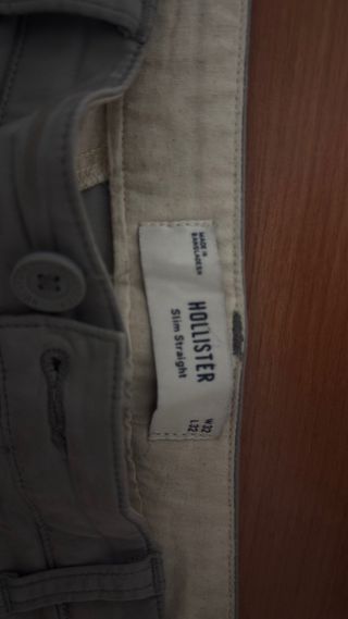 Pantalón Hollister Gris