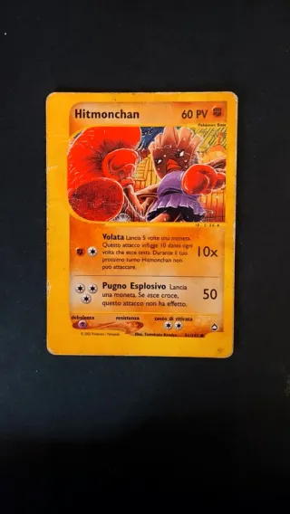 Carta Pokémon Hitmonchan 81/147 Ita