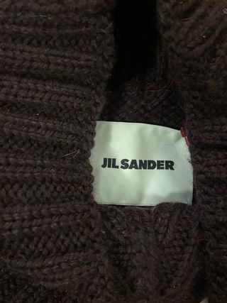 Gilet Jil Sander bordeaux, Nuovo, over