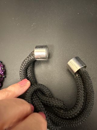 2 Pulseras Tejidas con Cuentas