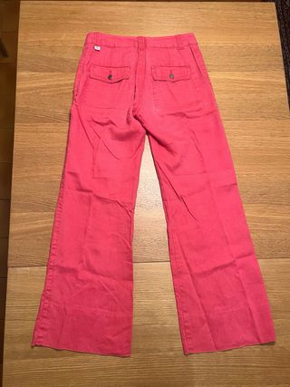 Pantalones de lino Calvin Klein Jeans