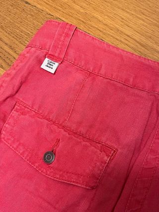 Pantalones de lino Calvin Klein Jeans