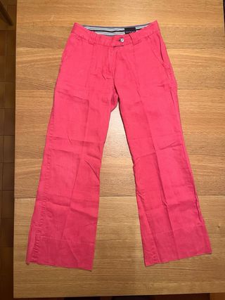 Pantalones de lino Calvin Klein Jeans