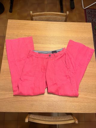 Pantalones de lino Calvin Klein Jeans