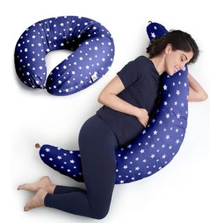 Cojín Embarazo y Lactancia Estrellas