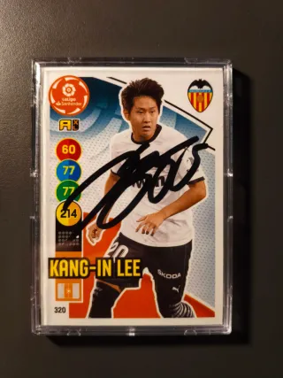 Cromo Kang-In Lee Auto Valencia 320 Adrenalyn