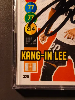 Cromo Kang-In Lee Auto Valencia 320 Adrenalyn