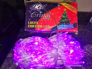 Luces LED Navidad Cortina 300 Leds