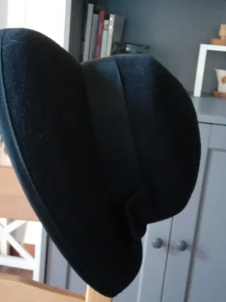 Sombrero vintage negro con lazo
