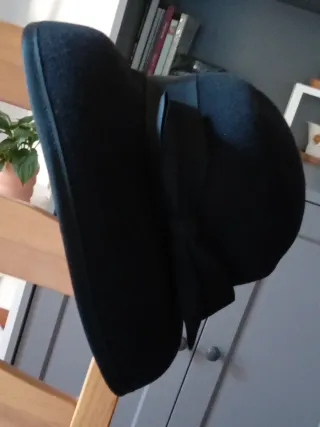 Sombrero vintage negro con lazo