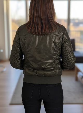 Giubbotto Bomber Fay Donna Verde Oliva XL