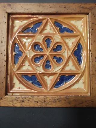 Azulejo antiguo decorativo