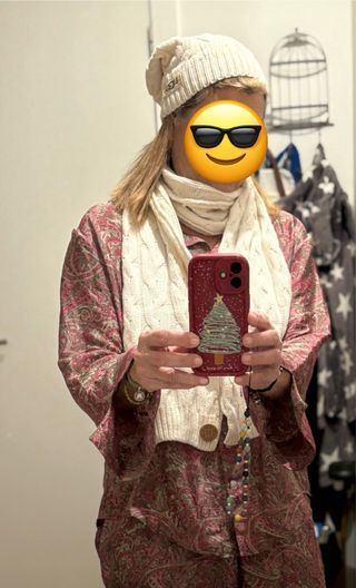 Conjunto UGG Gorro y Bufanda Blanco