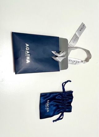 Pulsera Agatha eslabones plata