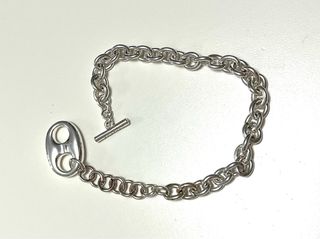 Pulsera Agatha eslabones plata