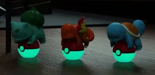 Pokemon: Pikachu, Charmander, Bulbasaur, Squirtle