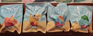Pokemon: Pikachu, Charmander, Bulbasaur, Squirtle
