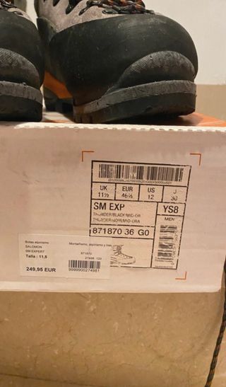 botas de alta montaña