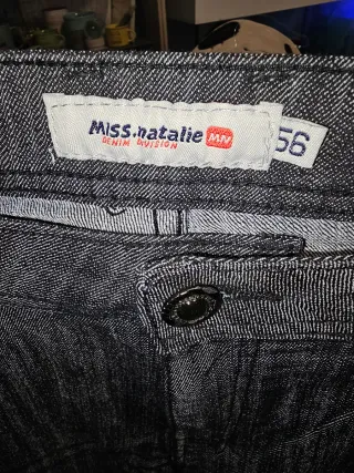 MISS NATALIE Jeans Grigio Donna