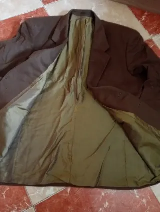 Americana de vestir hombre marrón