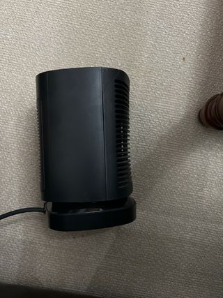 Calentador eléctrico negro