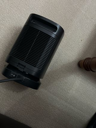 Calentador eléctrico negro