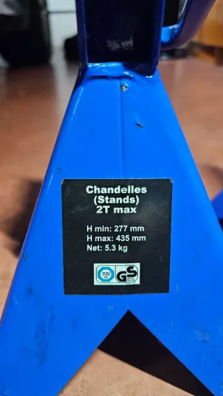 Juego de 2 Borriquetas 2T