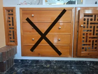 Puertas celosía madera