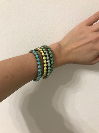Pulseras de colores