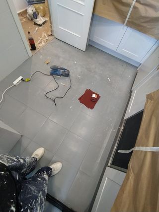 Pintura de baldosas de cocinas y baños