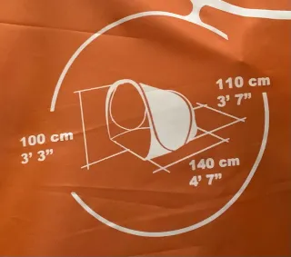 Carpa Quechua Refugio 2 segundos