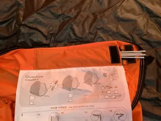 Carpa Quechua Refugio 2 segundos