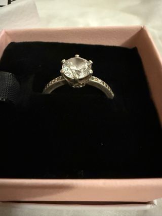 Anello Pandora Argento con Zirconi