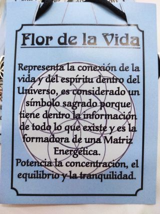 Collar Flor de la Vida