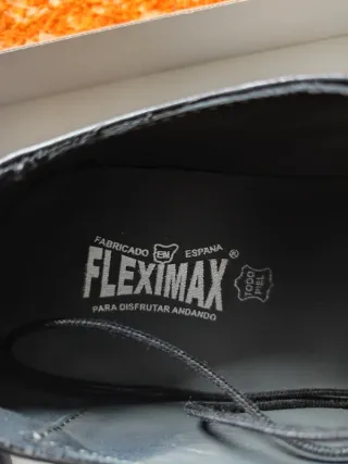 Zapatos Fleximax Caballero Negros