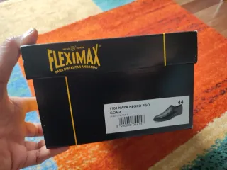 Zapatos Fleximax Caballero Negros