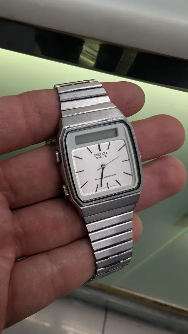 Reloj Seiko H357-500A Alarma Cronógrafo para pieza