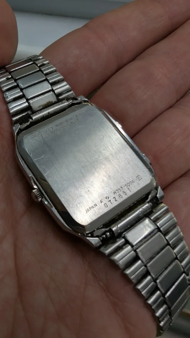 Reloj Seiko H357-500A Alarma Cronógrafo para pieza