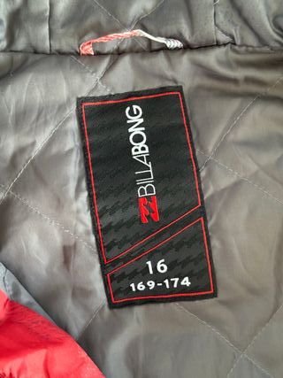 Chaqueta Billabong capucha (talla 16 niño)