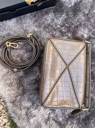 LOEWE Puzzle Small de piel de cocodrilo, nuevo