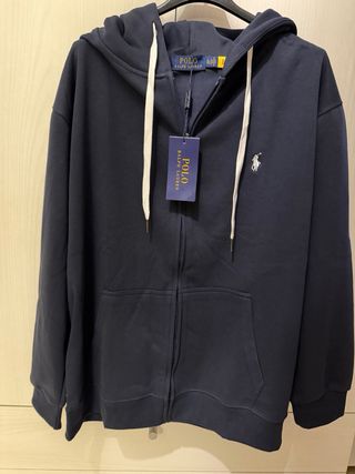 Felpa con cappuccio Polo Ralph Lauren blu XL