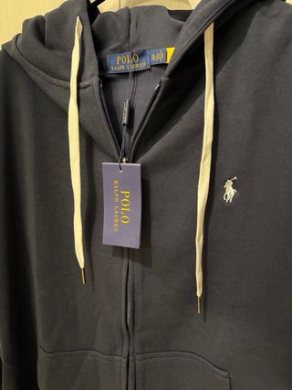 Felpa con cappuccio Polo Ralph Lauren blu XL