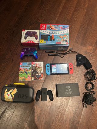 Nintendo Switch + Giochi + Accessori