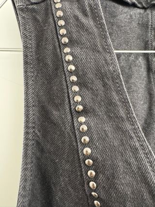 Chaleco Zara tachas negro Talla XS