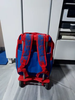 Mochila con ruedas Spiderman Marvel,con tirador ex